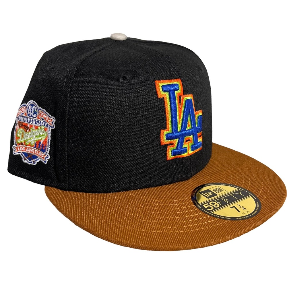 New Era Los Angeles Dodgers MLB 40th Anniversary 59FIFTY Fitted Hat Size 7 1/4